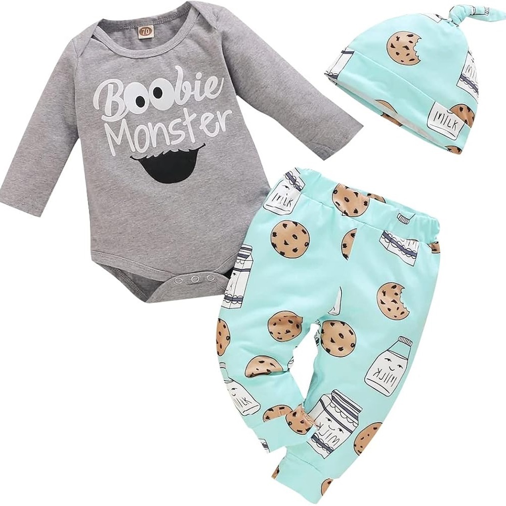 Cookie Monster baby set